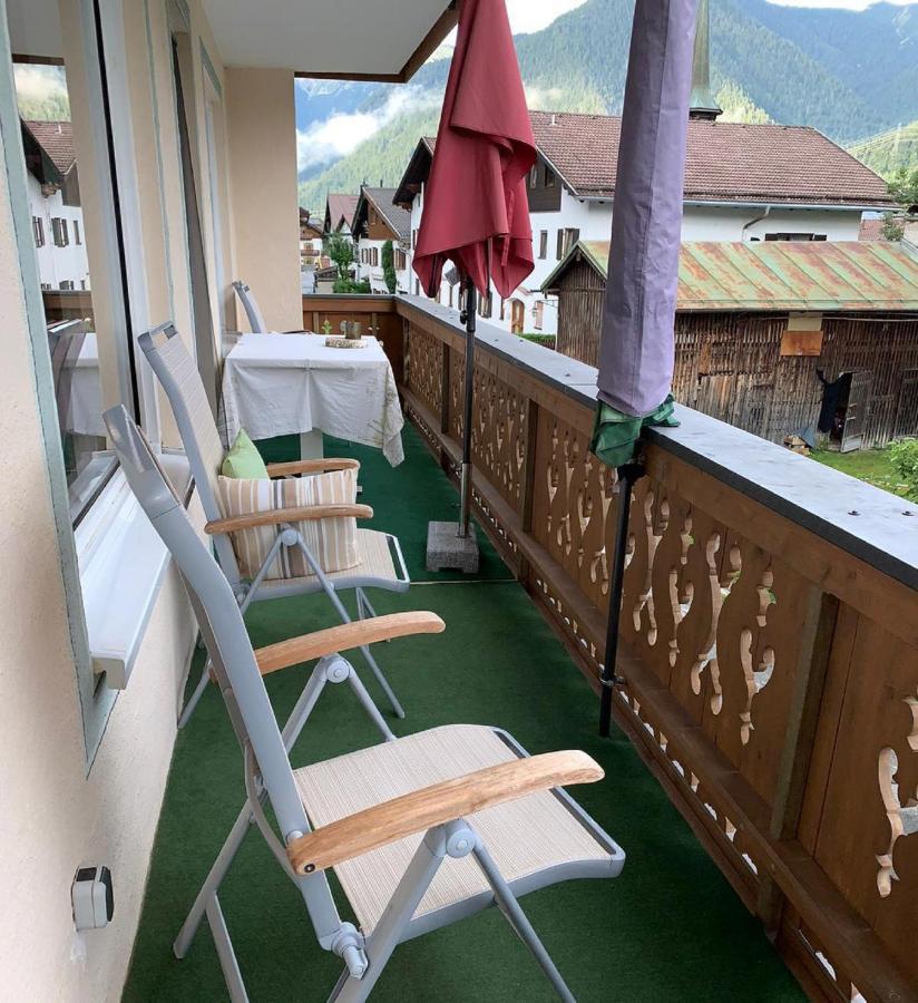 Isartaler Hoamat Haus Apartment Mittenwald Bagian luar foto